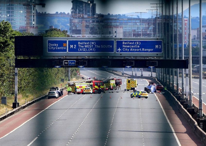 Police weren t following man killed in M2 crash