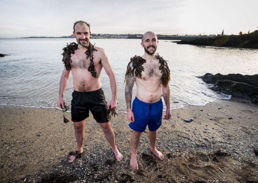 A swim in the sea is not just for Christmas