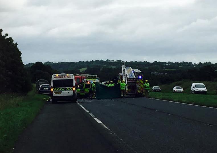 Latest Serious crash on Moneymore to Cookstown dual carriageway