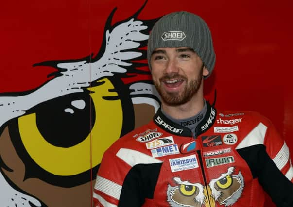 Be Wiser Ducati British Superbike rider Glenn Irwin.