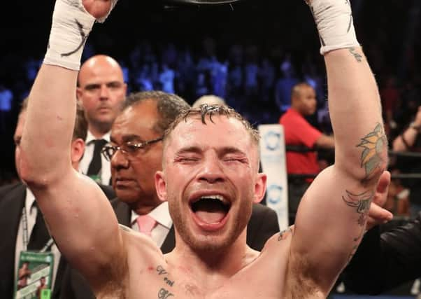 Belfast fighter Carl Frampton